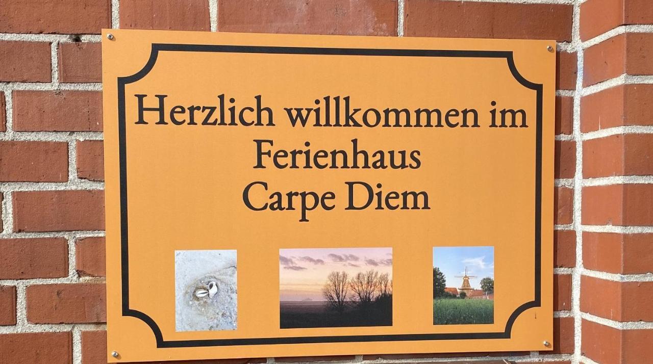 Ferienhaus Carpe Diem Krummhörn Eksteriør bilde